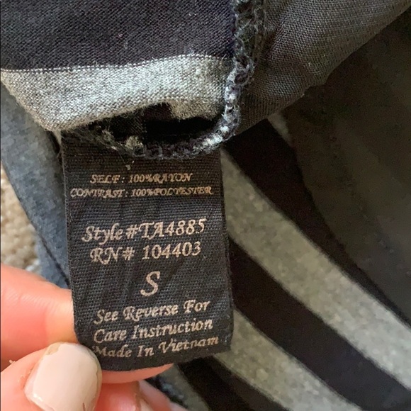 Striped Blouse Size Small - Picture 5 of 5